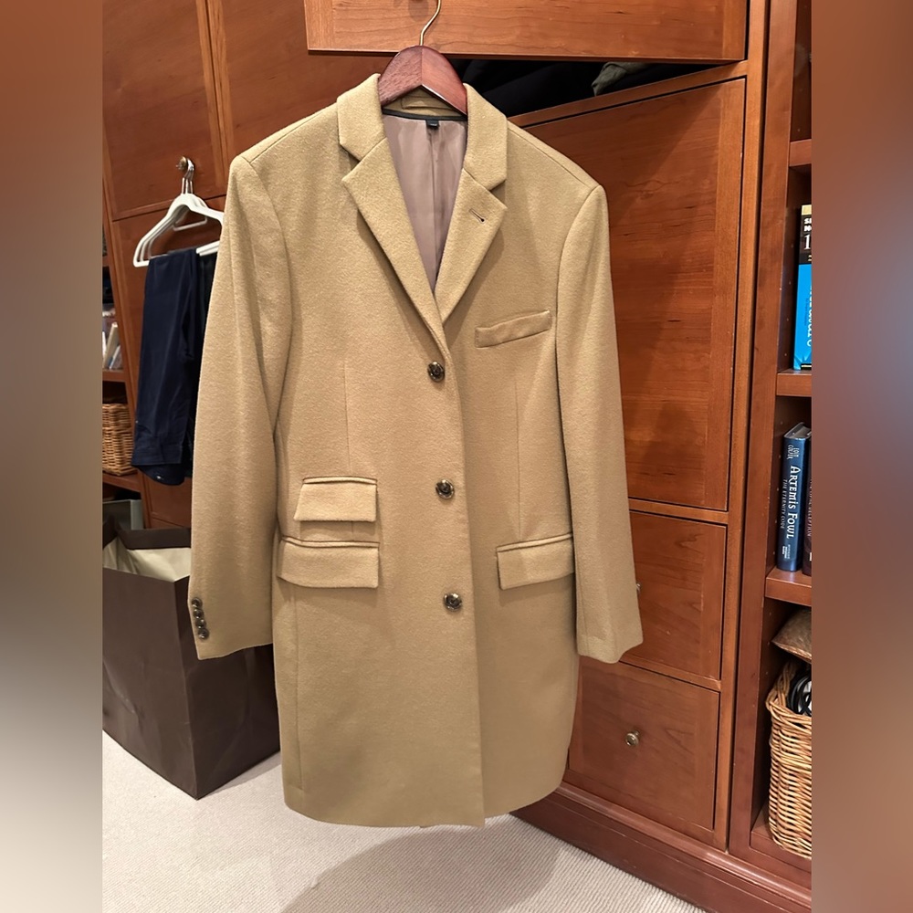 JCREW wool & cashmere trench coat